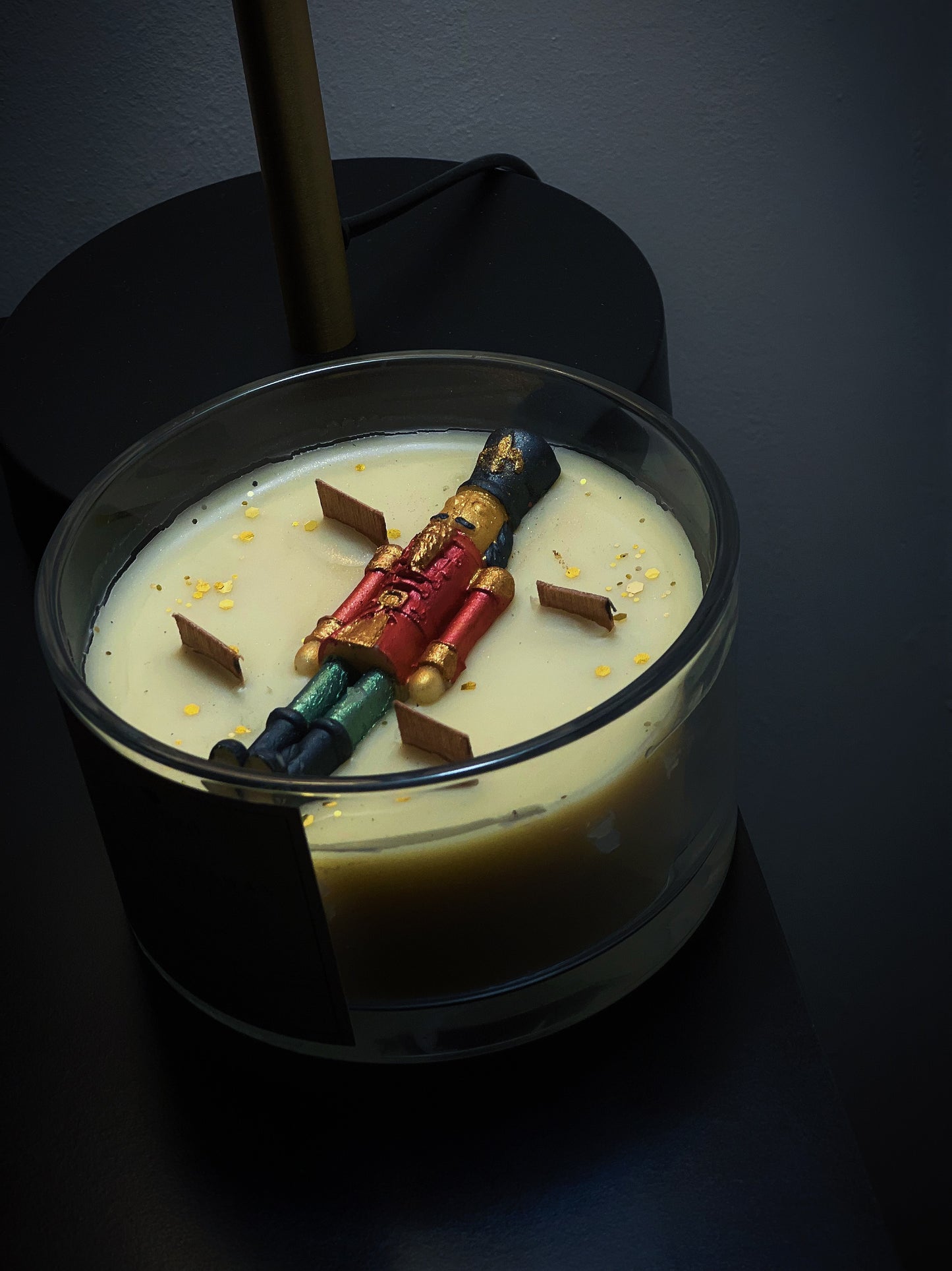 HOLIDAY GUARD BEESWAX CHRISTMAS CANDLE
