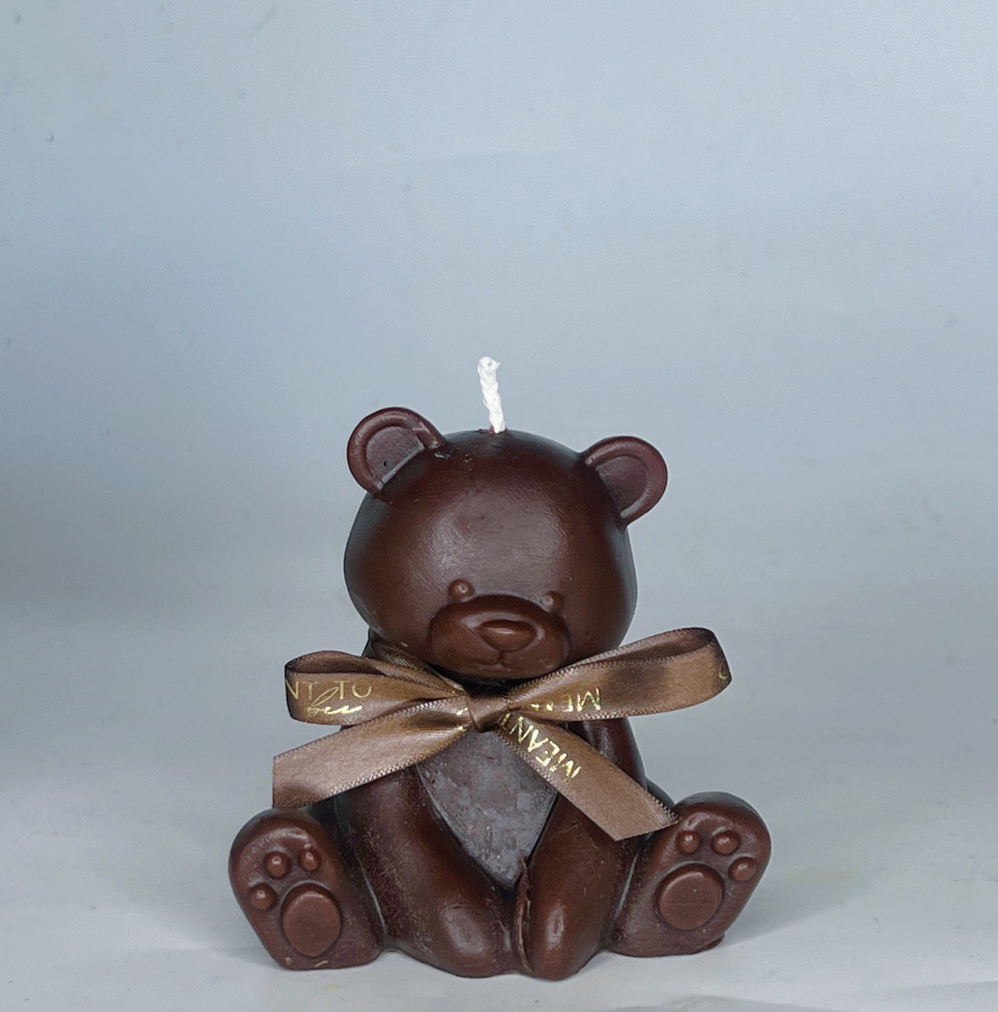 TEDDY BEESWAX SCULPTURE CANDLE