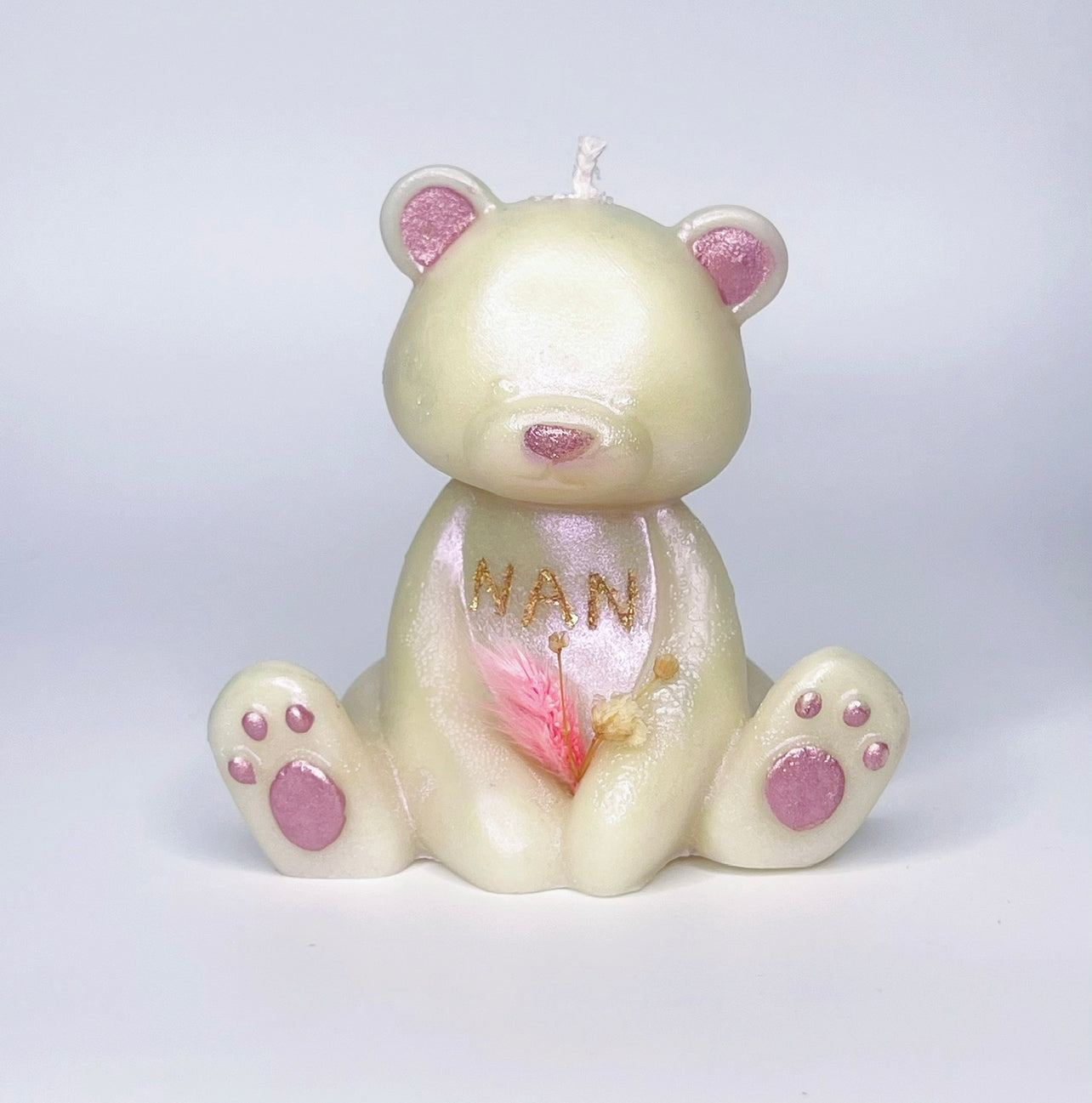 MUM /MAM/ NAN / GRAN - TEDDY BEAR CANDLES