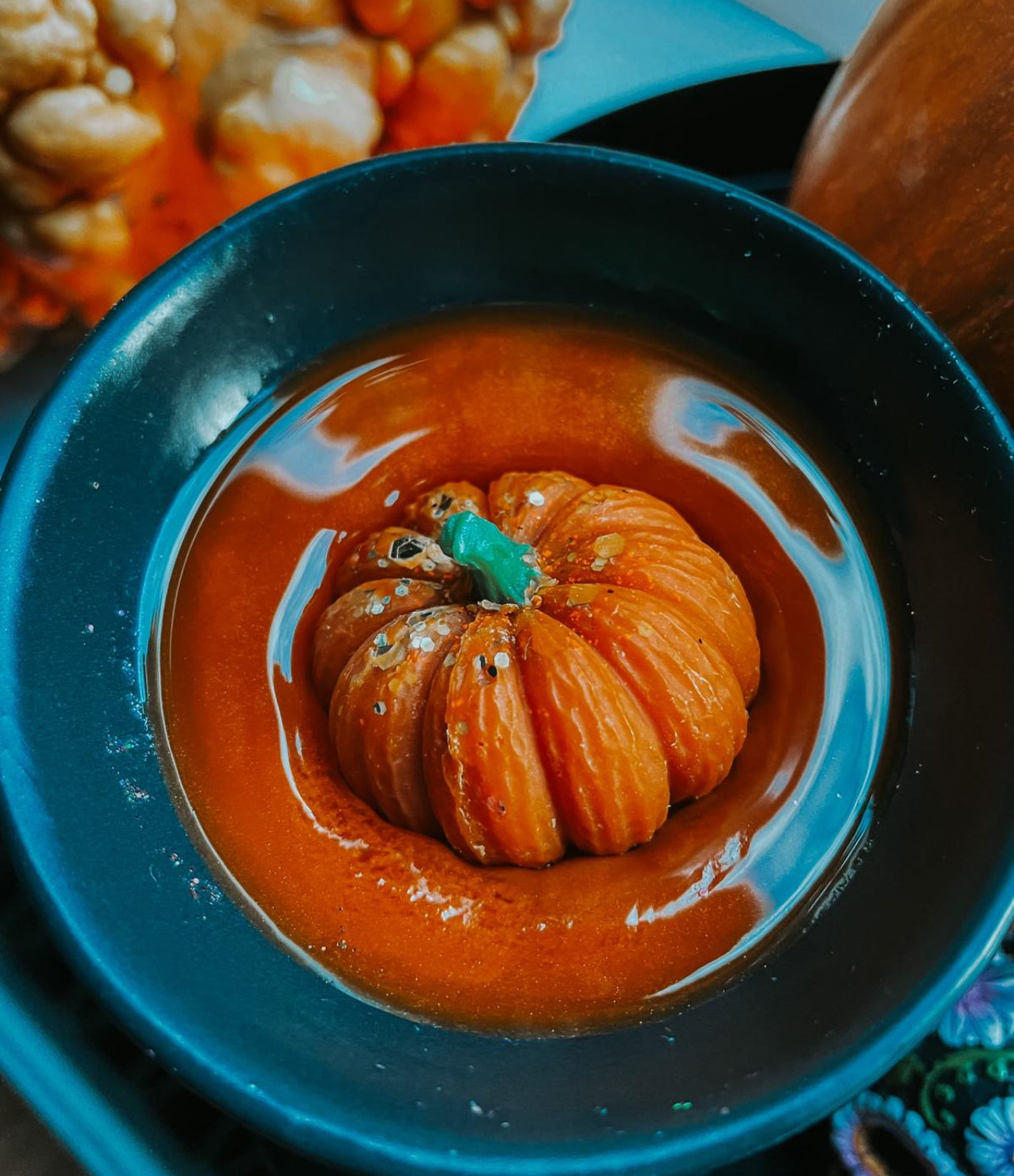 MINI PUMPKIN BEESWAX WAX MELTS