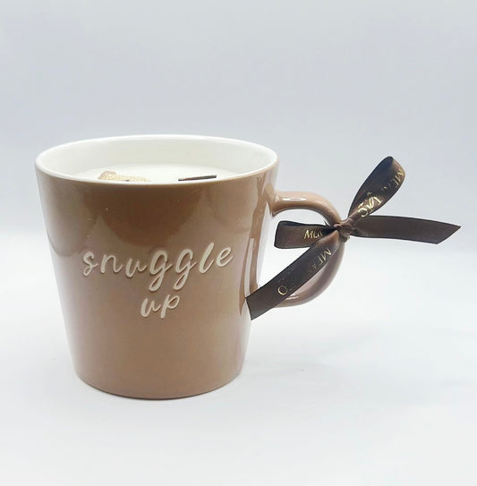 SNUGGLE UP AUTUMN MUG CANDLE
