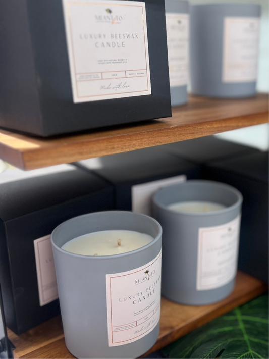 LUXURY BEESWAX CANDLES
