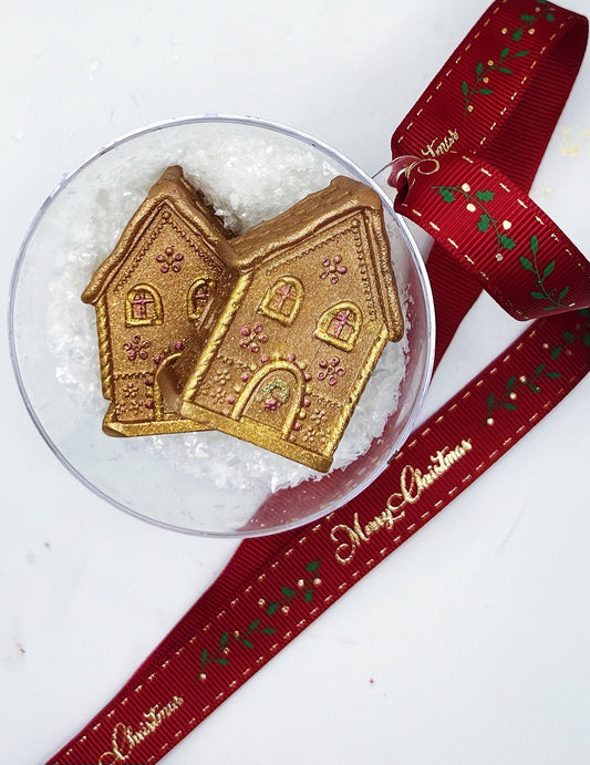 GINGERBREAD HOUSE WAX MELT  BAUBLE