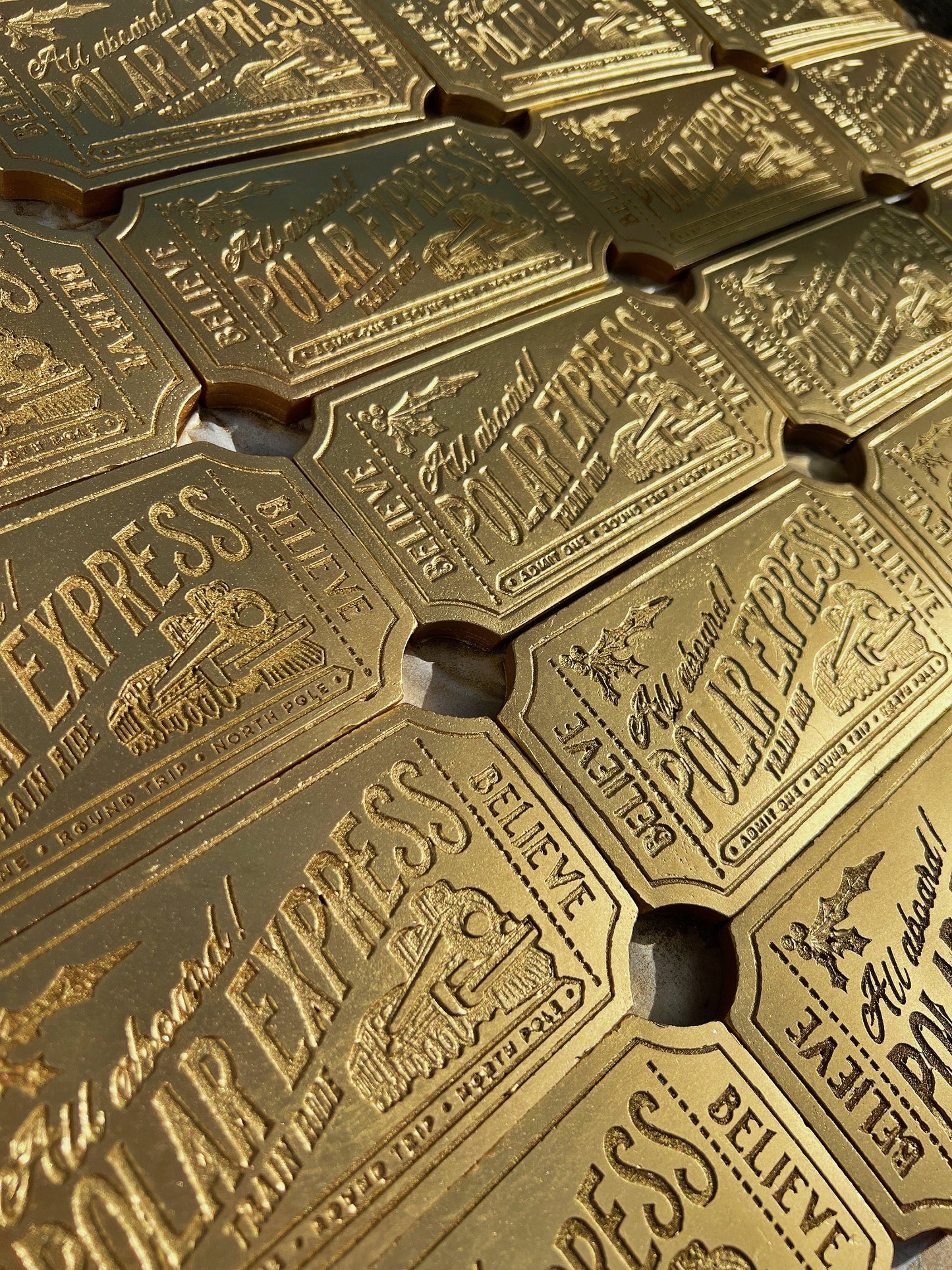 POLAR EXPRESS TICKET WAX MELT