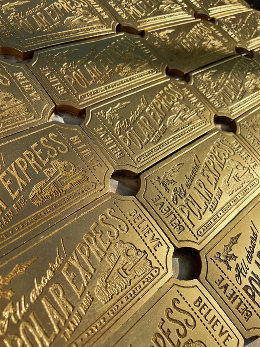 POLAR EXPRESS TICKET WAX MELT