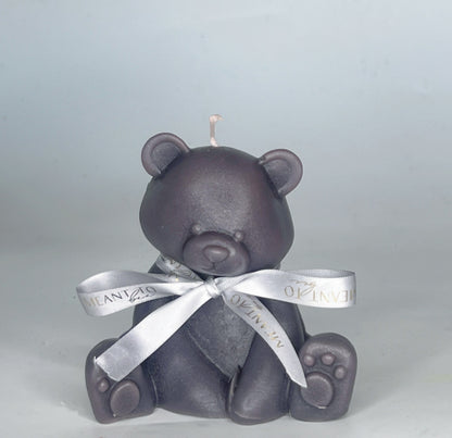 TEDDY BEESWAX SCULPTURE CANDLE