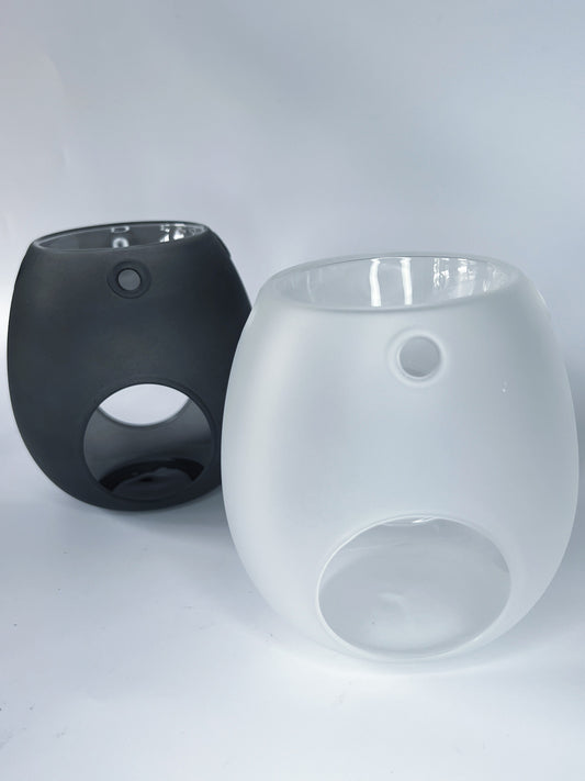FROSTED GLASS WAX MELTERS