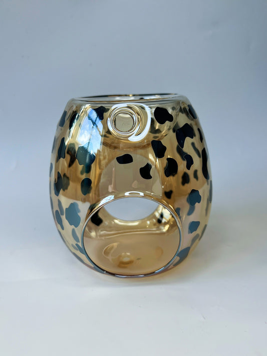 CHEETAH GLASS WAX MELTER