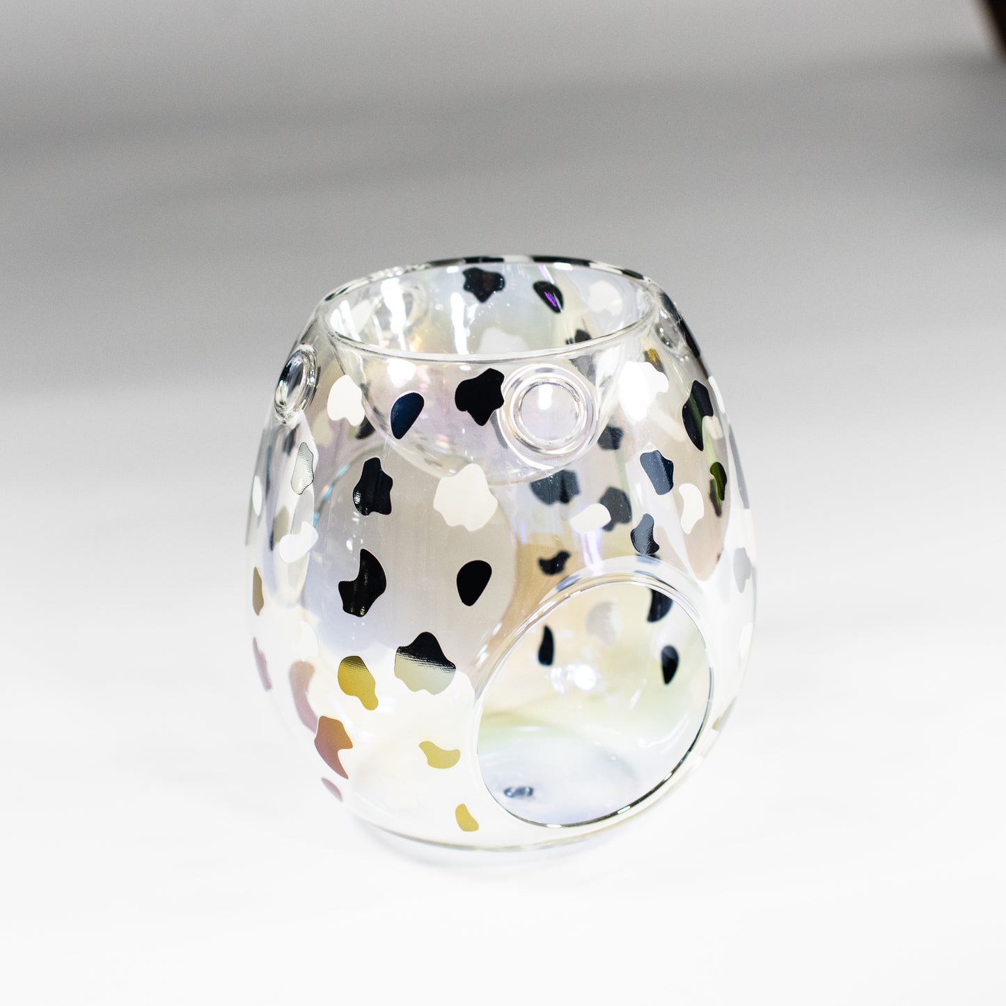 DALMATIAN GLASS WAX MELTER